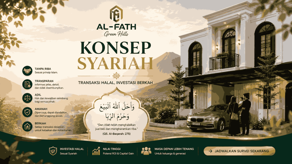 Prinsip Jual Beli Properti dalam Islam Al Fath Green Hills
